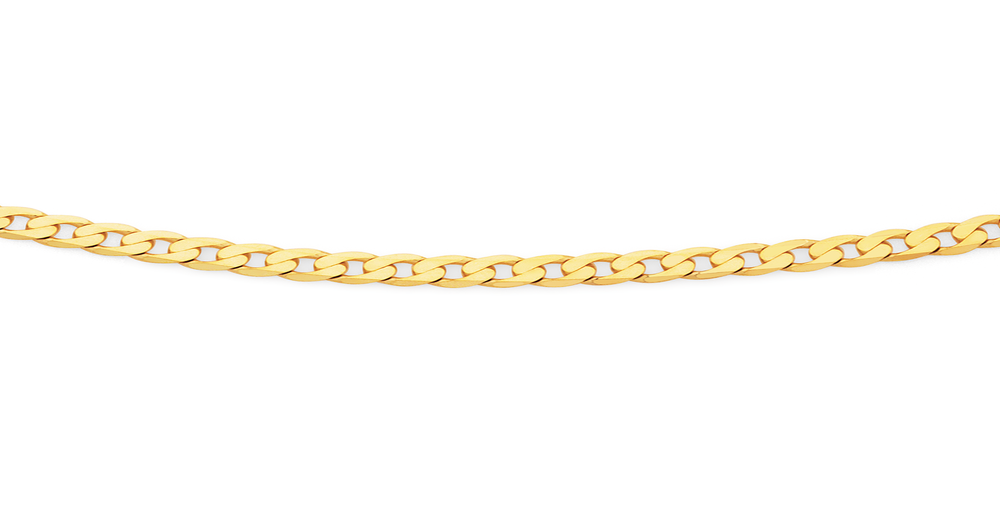 9ct 55cm Curb Chain | Goldmark (AU)