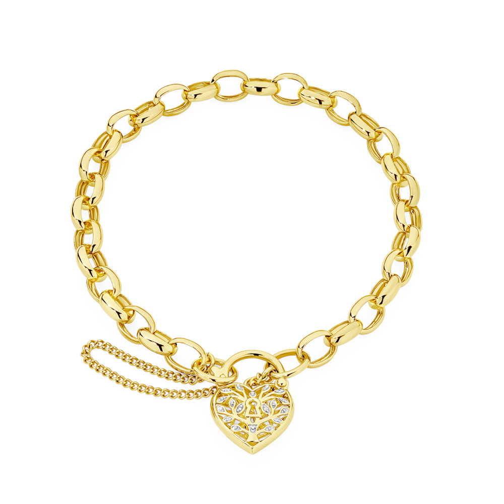 Luxury 10mm 9 Inch Gold Belcher Bracelet Classic – Bling King
