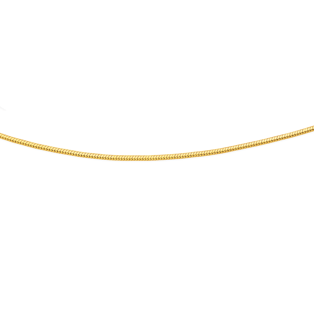 9ct gold snake chain