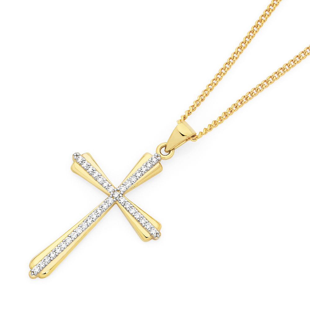 goldmark cross necklace