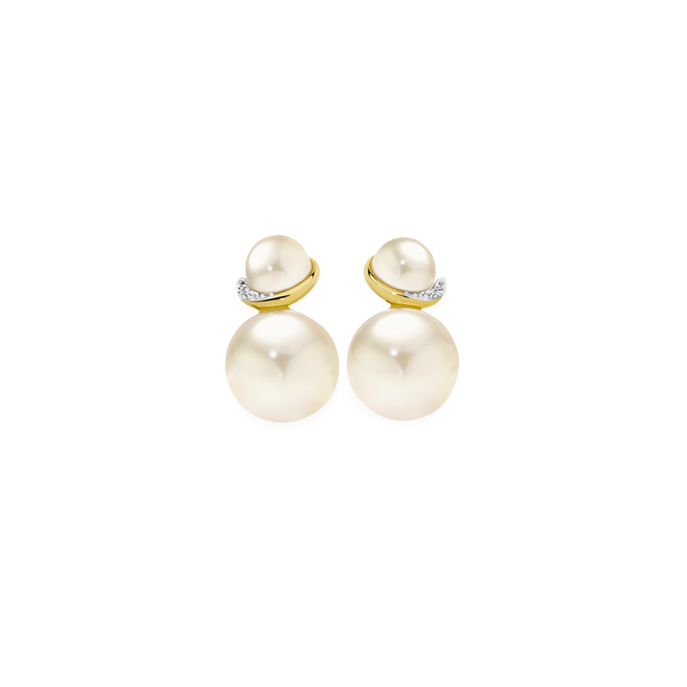 Pearl Earrings // Freshwater Round Pearl Earrings // Minimalist // Sterling  Silver // Pearl Stud Earrings // Bridal Earrings // Unique Gifts - Etsy |  Round pearl earrings, Bridal jewelry, Bridal earrings