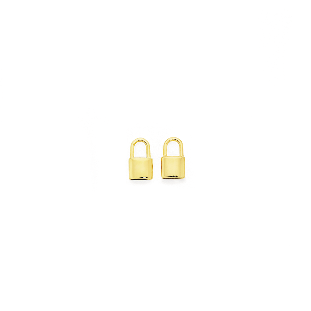 9ct on sale gold padlock