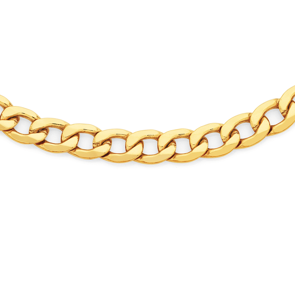 9ct curb chain mens