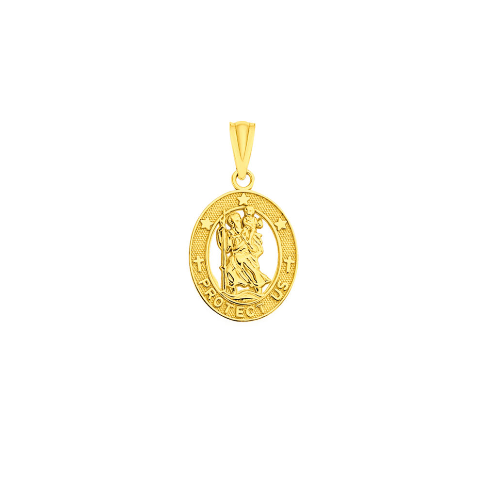 st christopher pendant goldmark