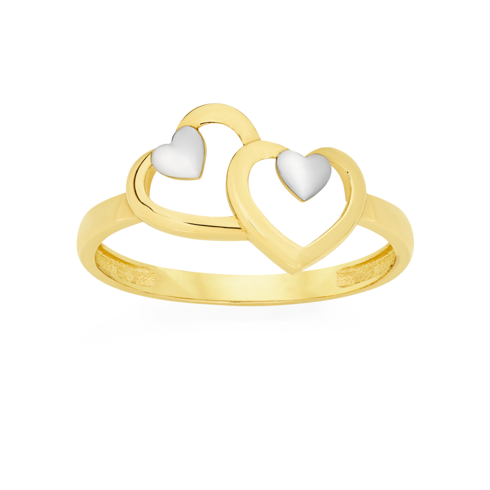 2 shop heart ring