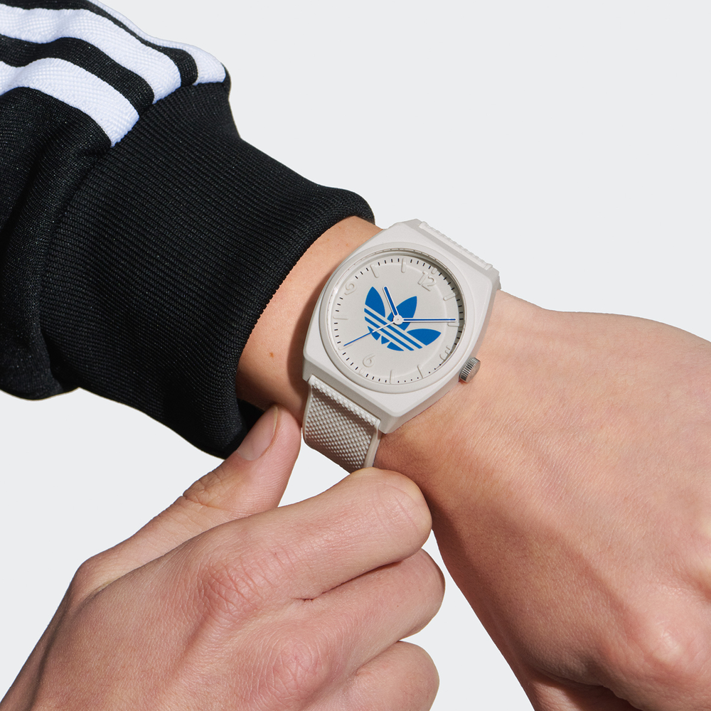 Adidas Project Two Watch in Goldmark White (AU) 