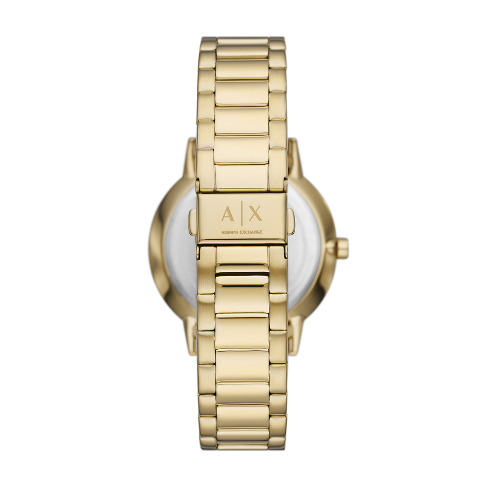 Armani Exchange Cayde Men's Watch in Gold | Goldmark (AU)