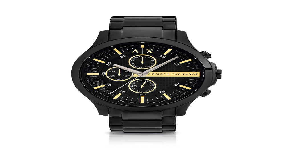 Armani Exchange Hampton Men's Watch in Black | Goldmark (AU)