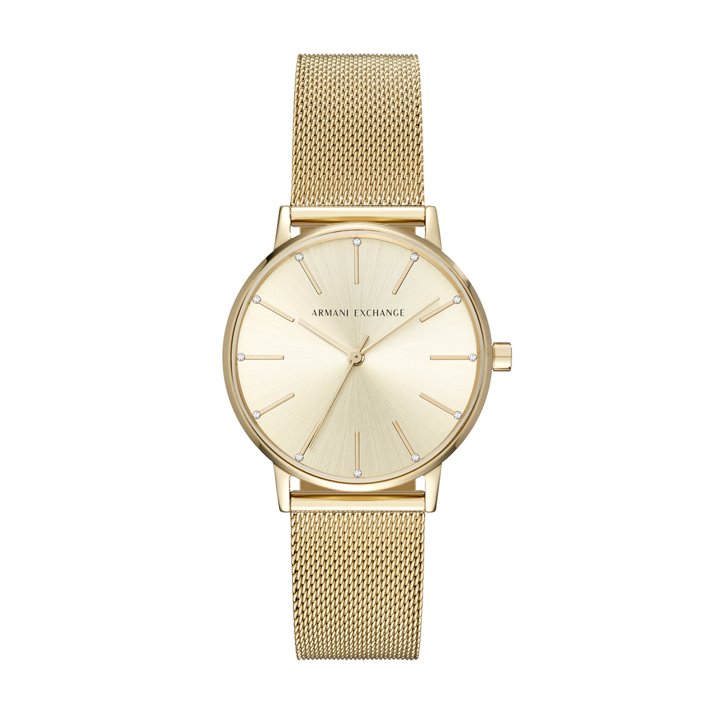 Armani Exchange Lola Ladies Watch in Gold Goldmark AU