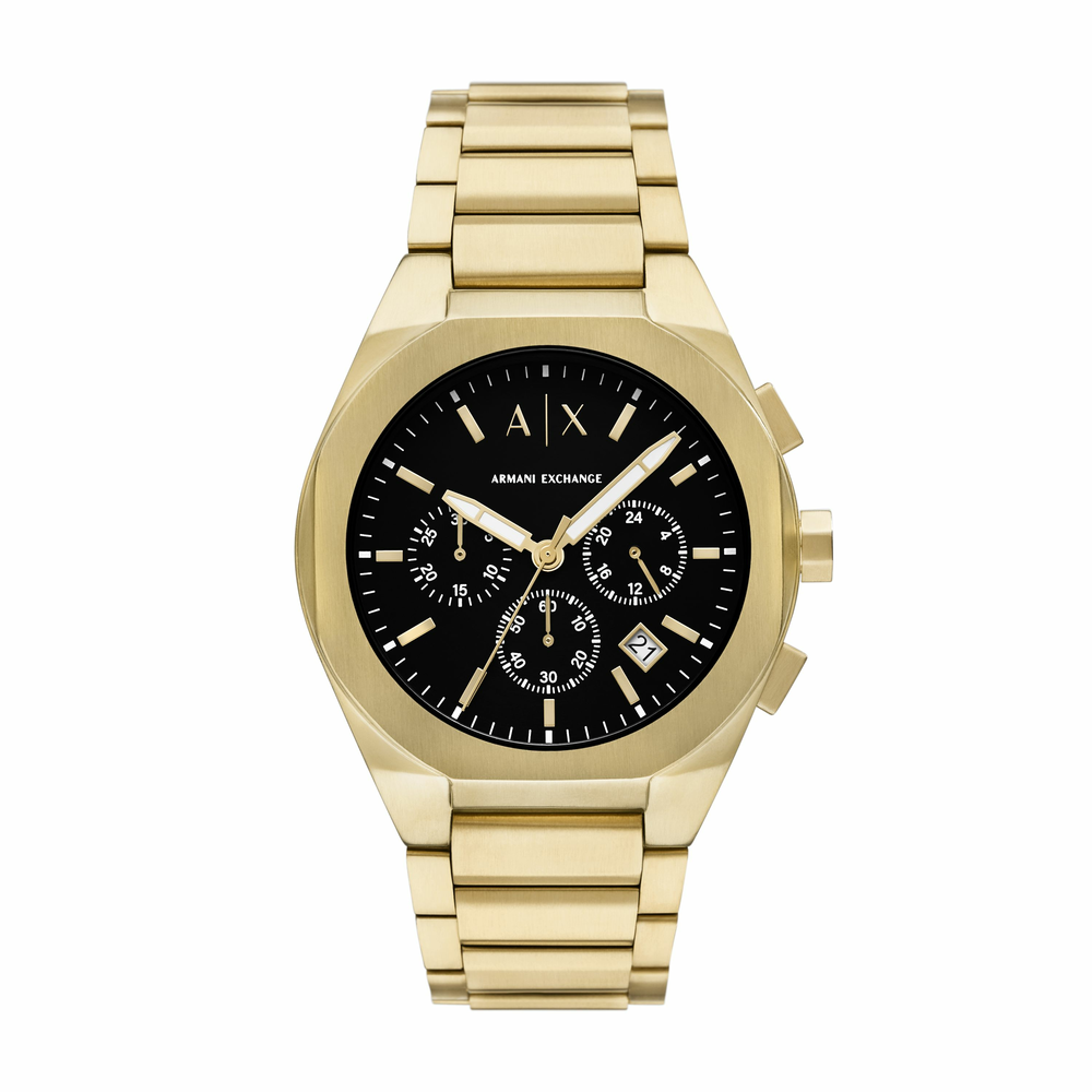 Armani Exchange Rafael Men s Watch in Gold Goldmark AU