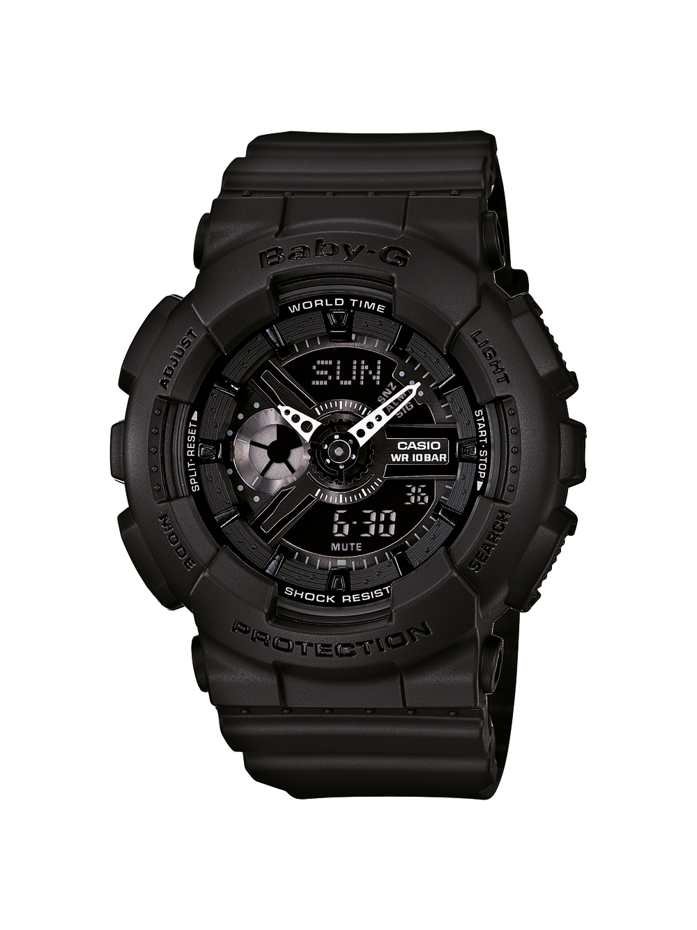 Baby g shock black online