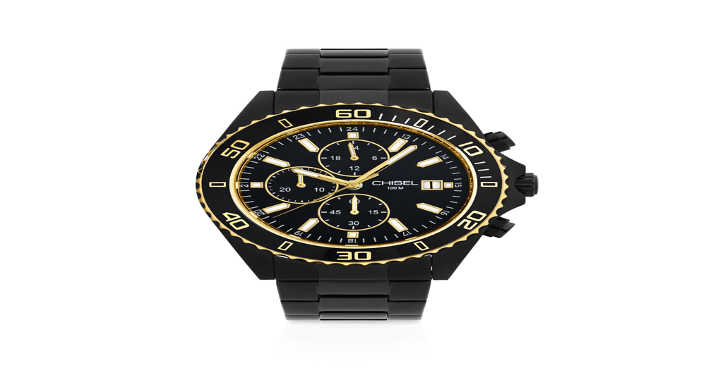 Chisel Men's Watch in Black Goldmark (AU)