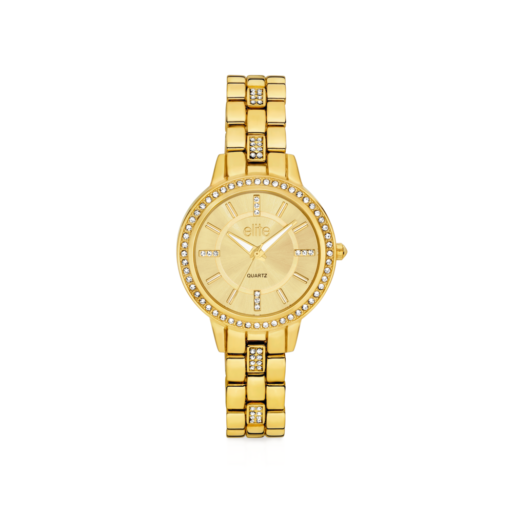 Elite Ladies Watch in Gold Goldmark AU