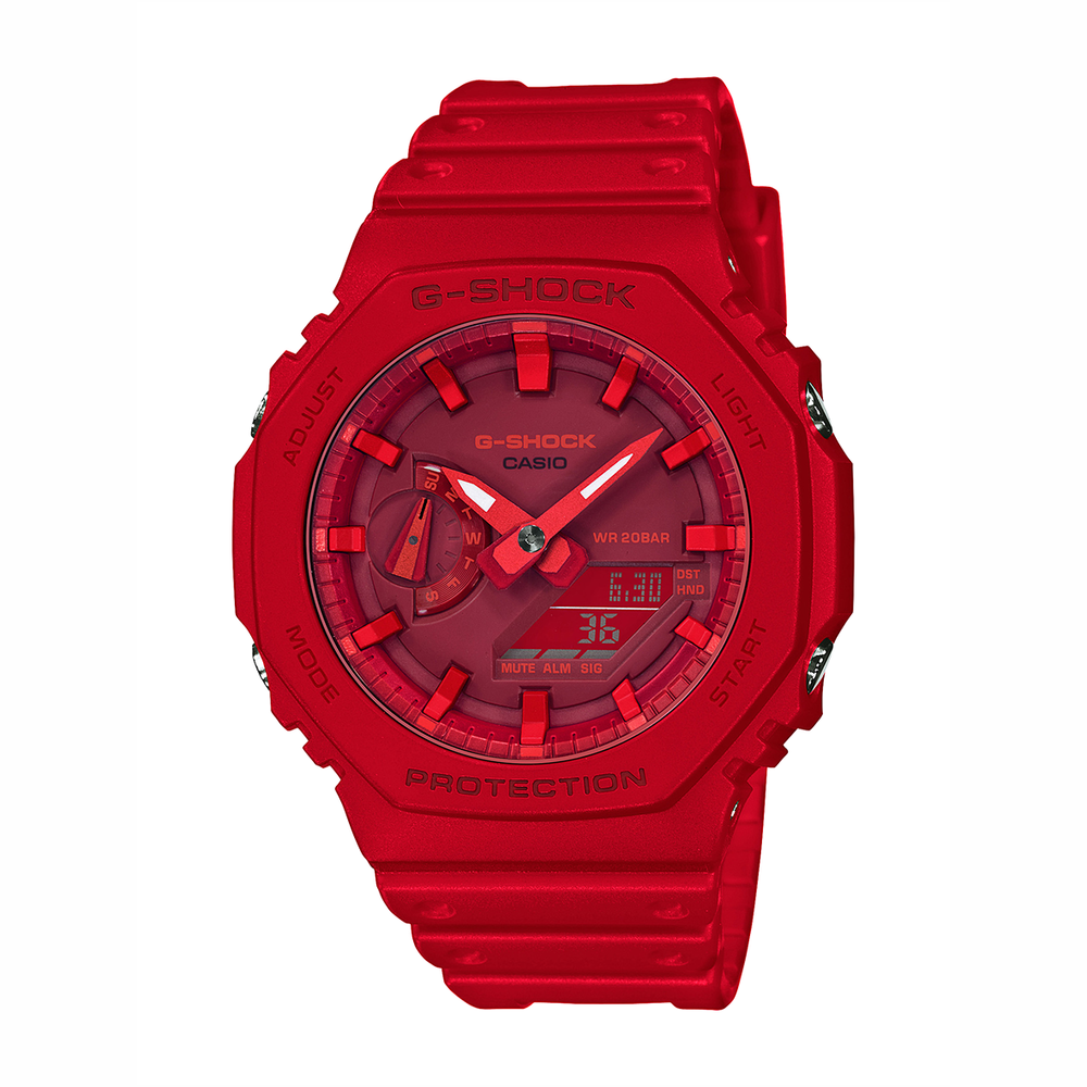 All red best sale g shock