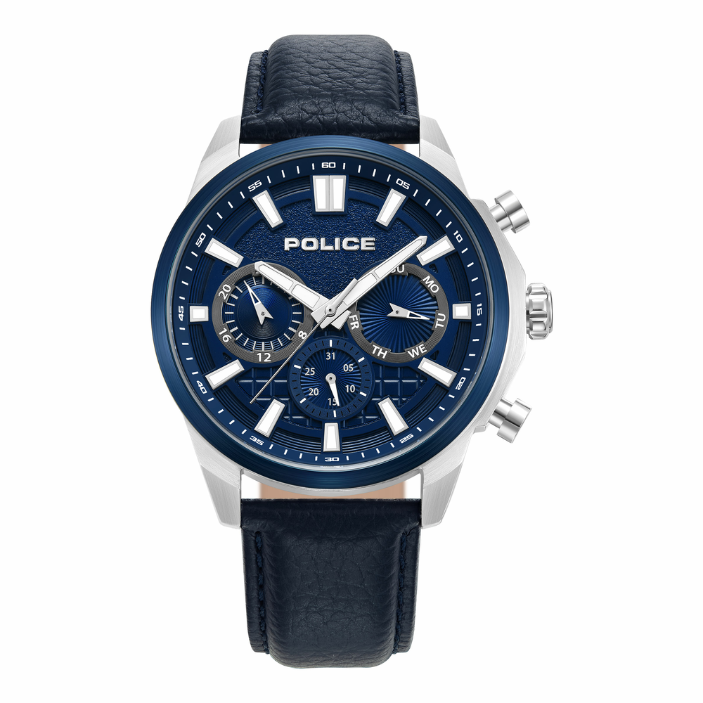 Police watch clearance blue face