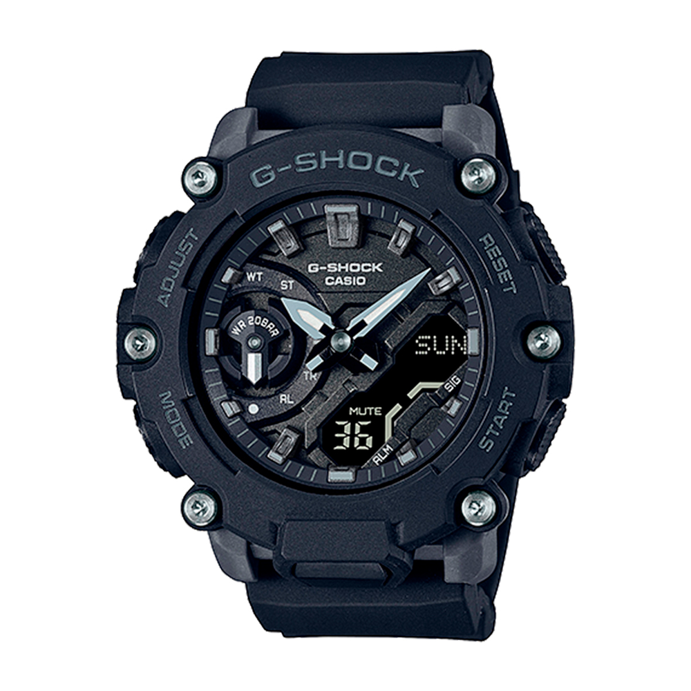 G-Shock Men's Analog-Digital Black Resin Strap Watch 45.4mm - Macy's