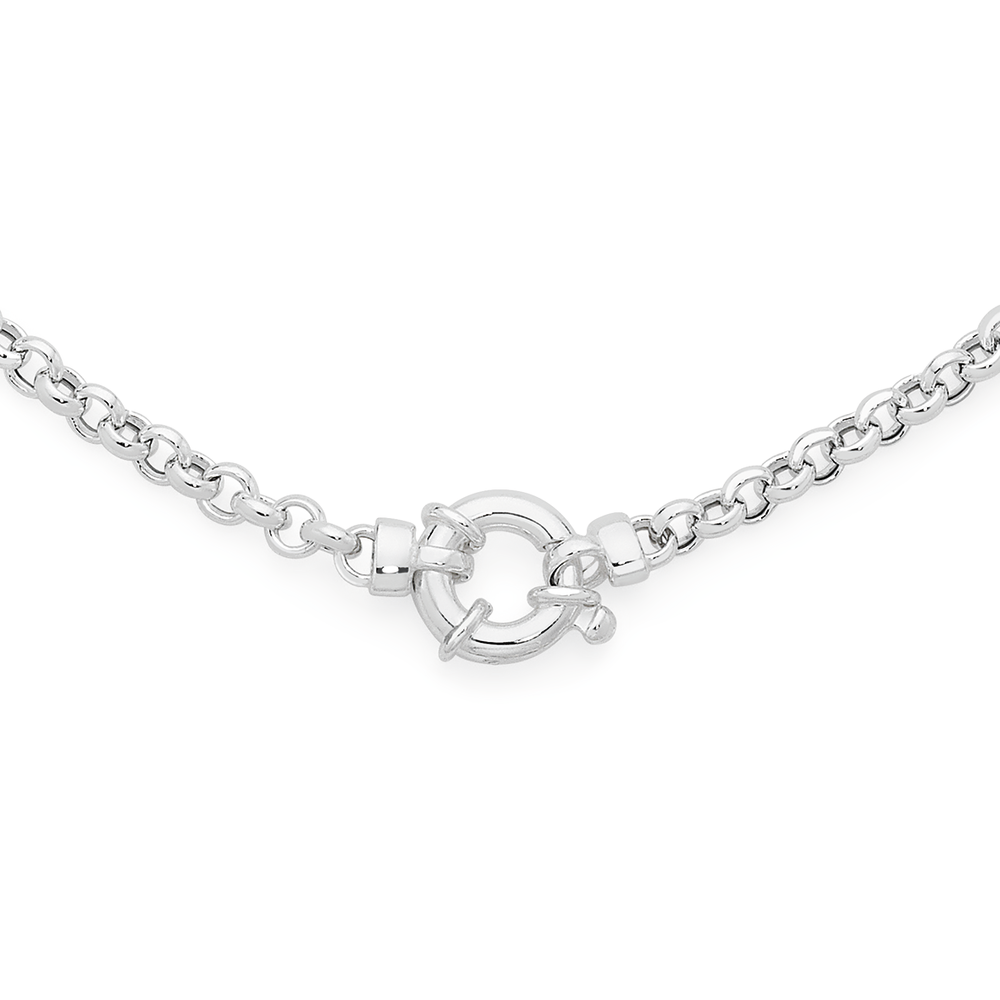 Platinum hot sale belcher chain