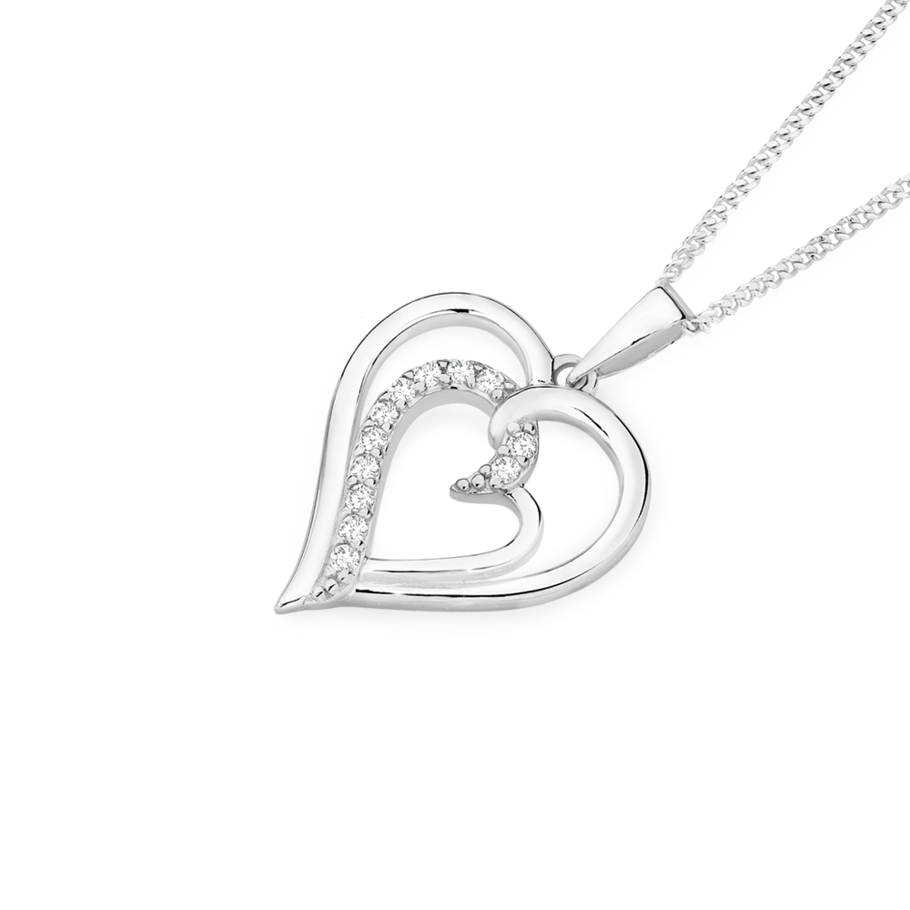 kay heart pendant