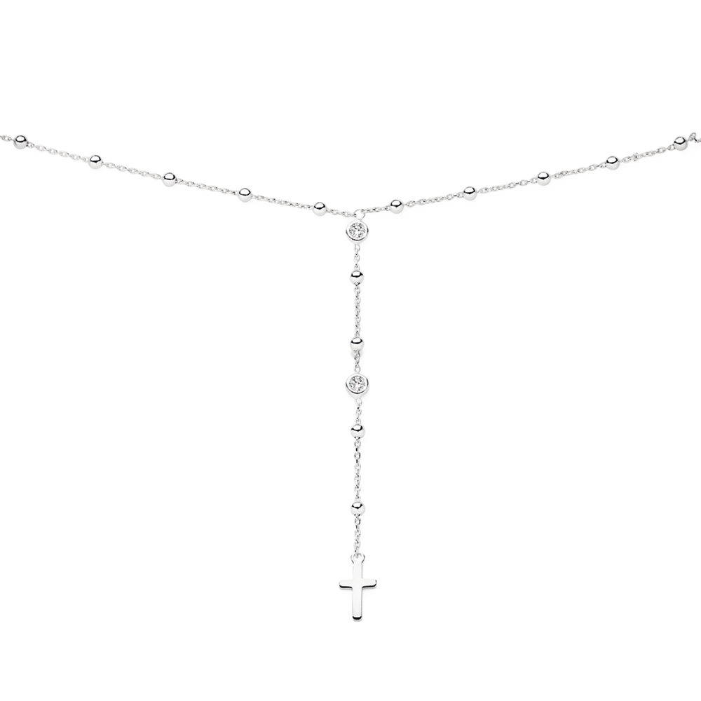 Silver on sale rosary chain