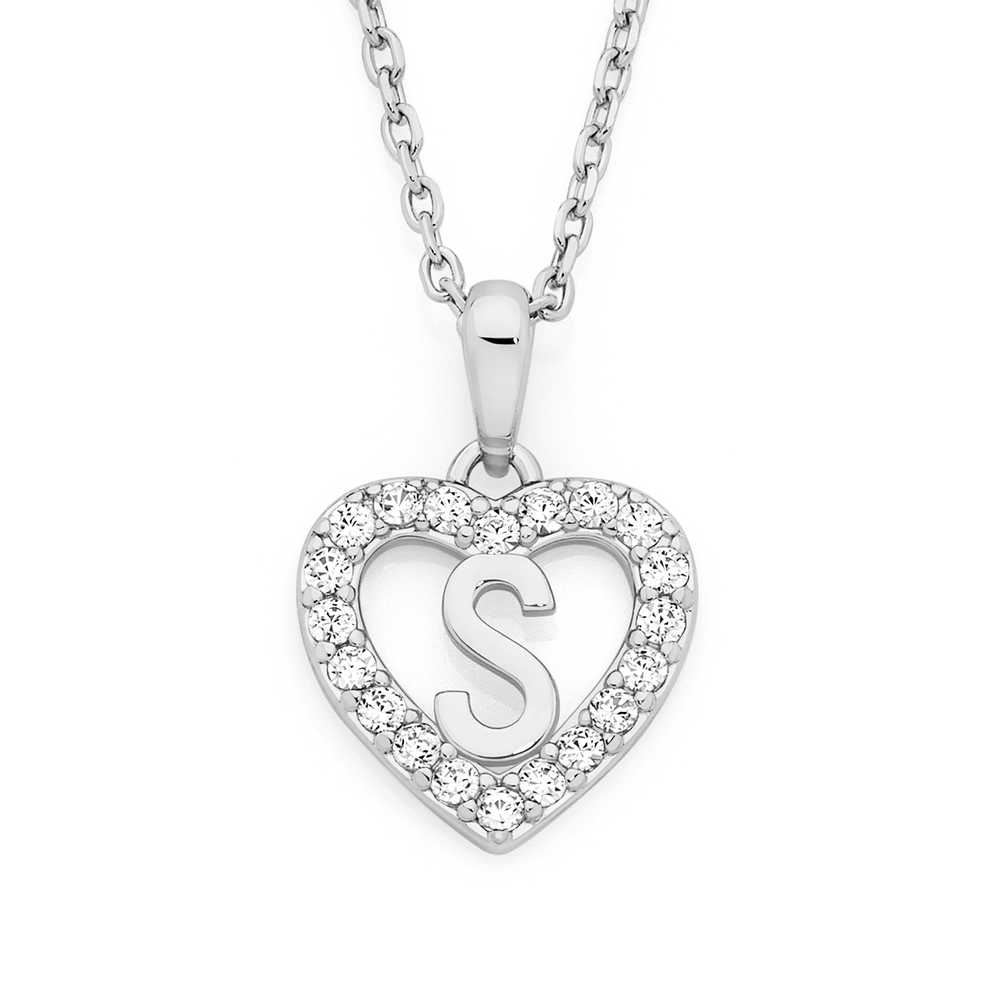 Silver store s pendant