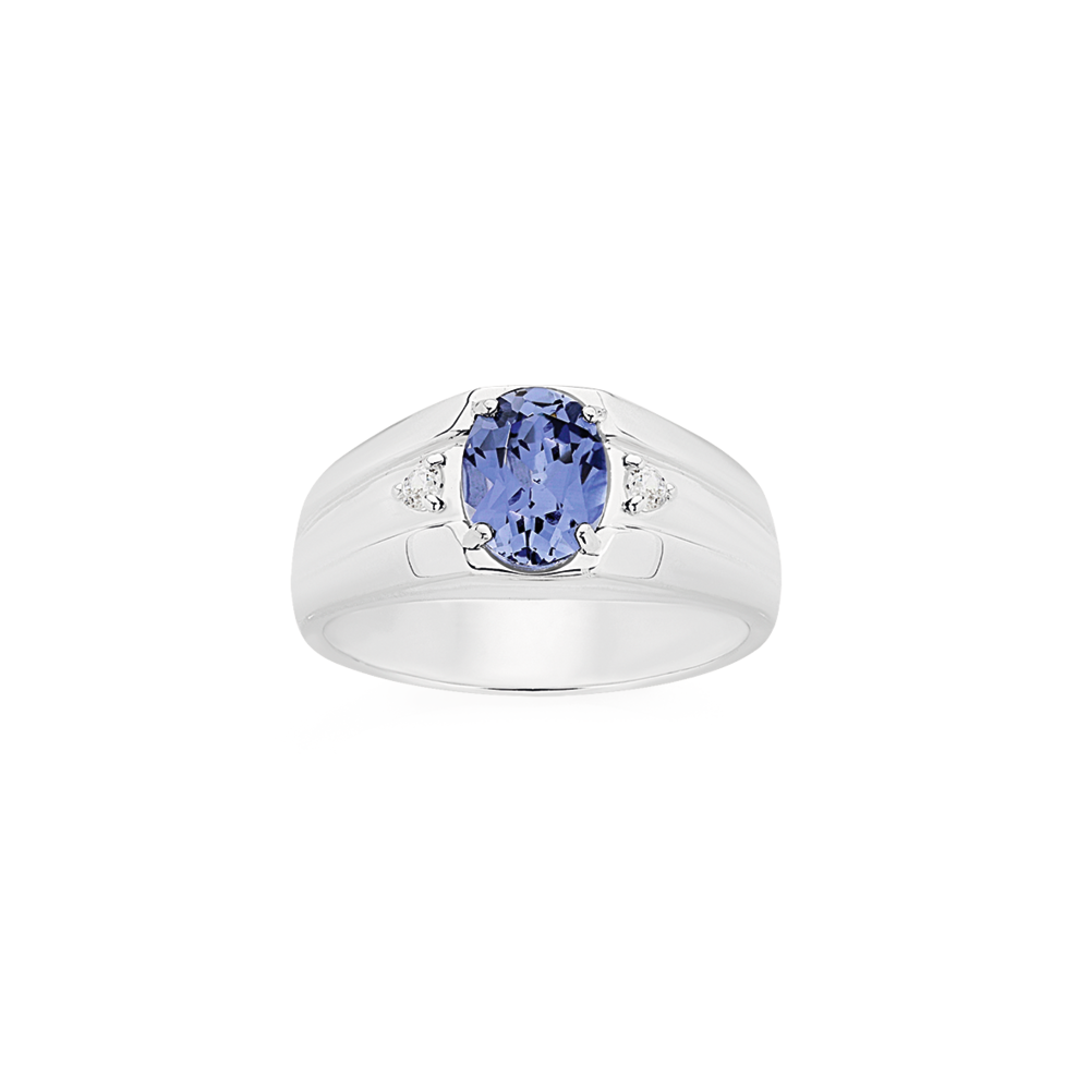 Created sapphire deals ring