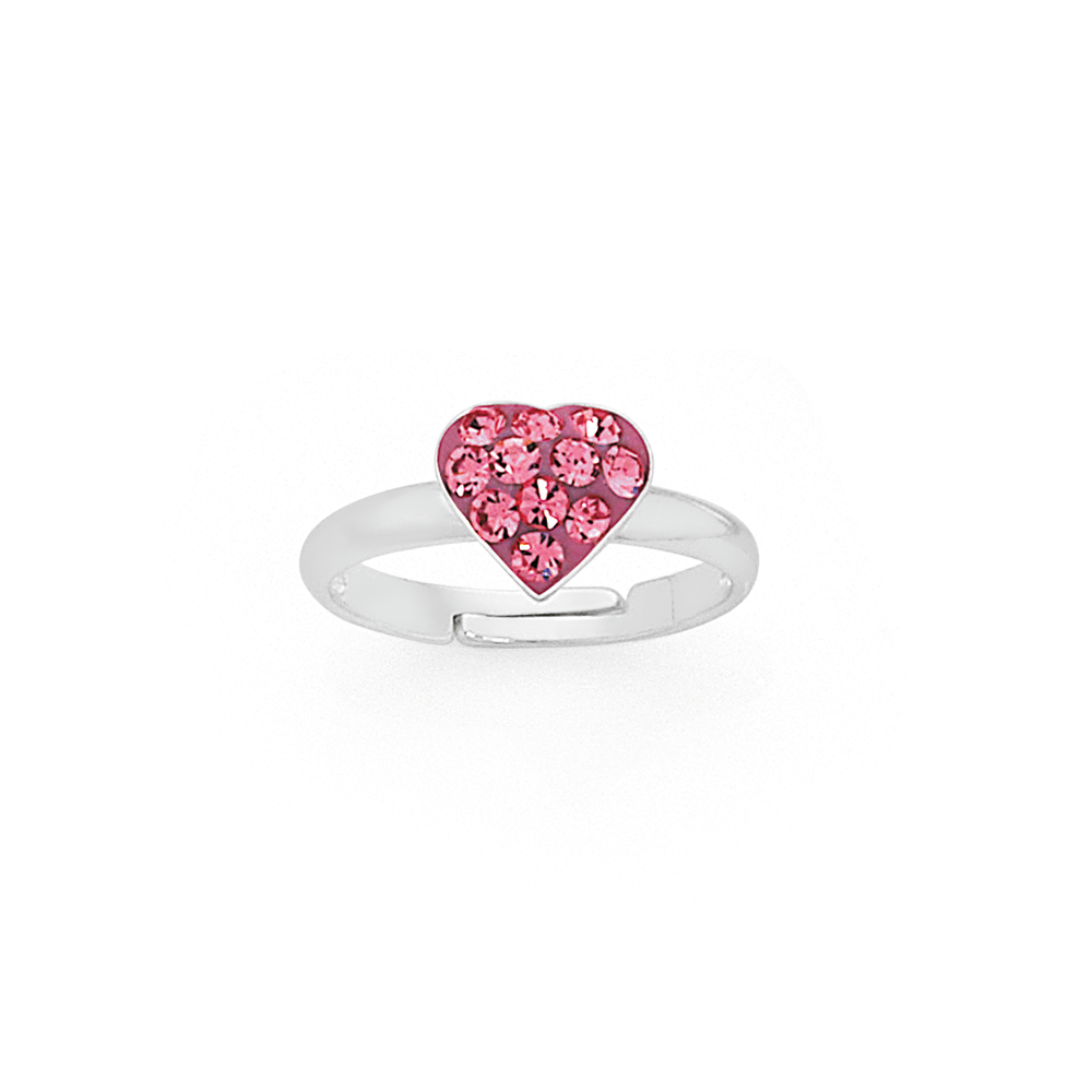 Pink Heart Ring