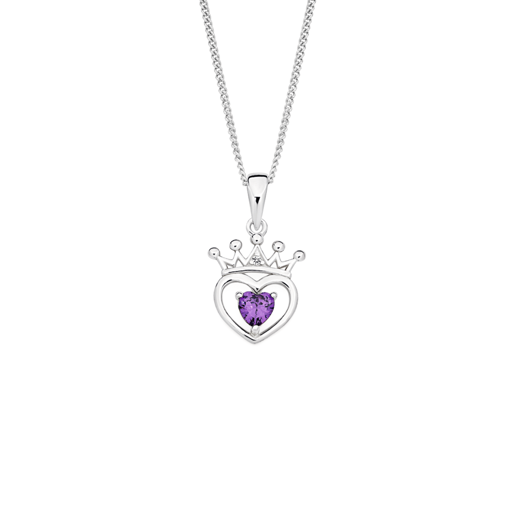 Crown on sale pendant silver