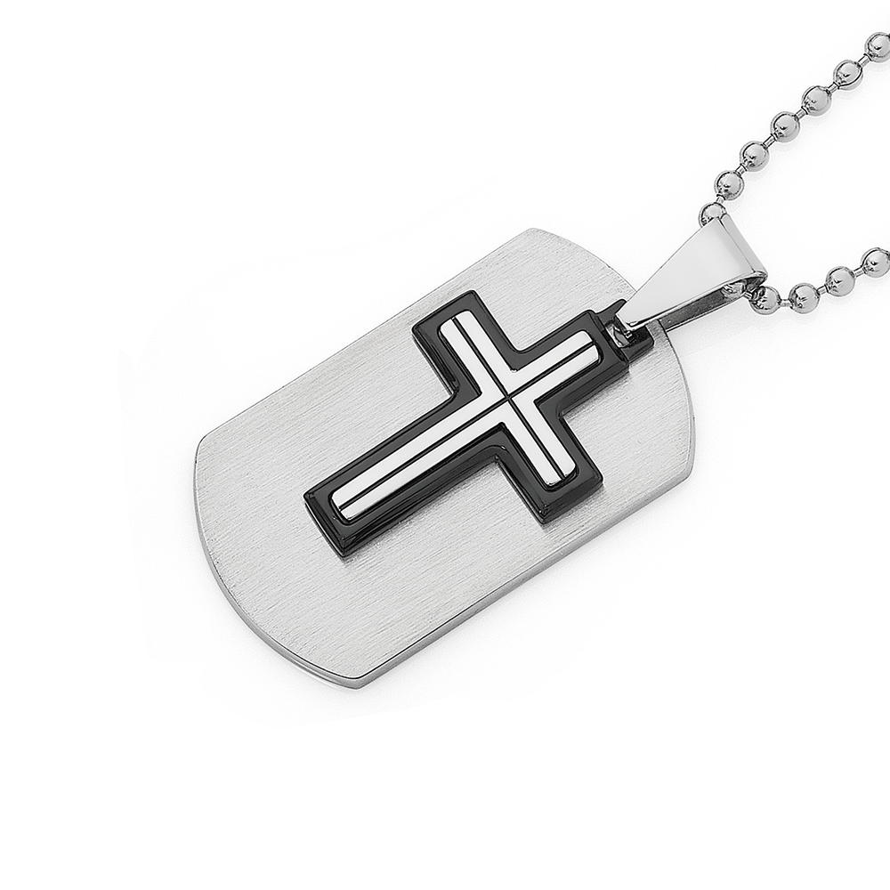 Cross clearance dog tag